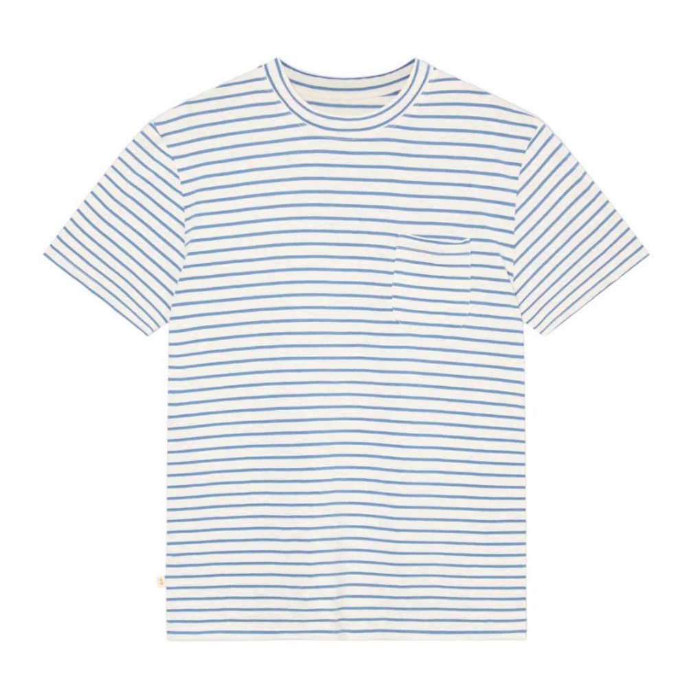La Paz - Guerreiro Pocket T-Shirt - Indigo Stripes